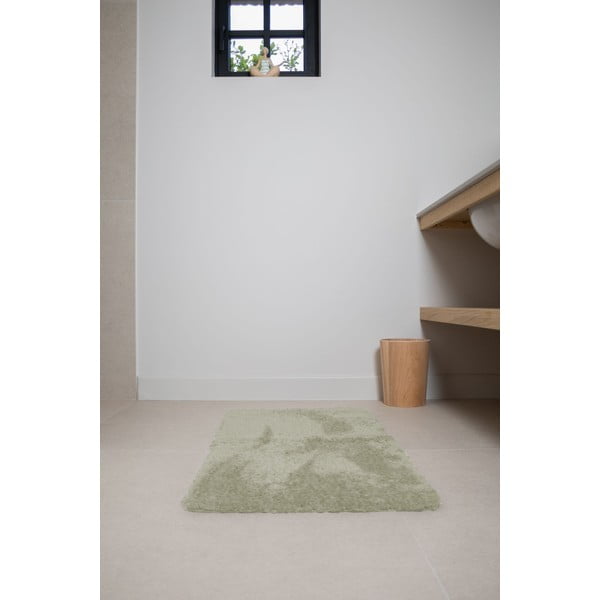 Bézs csúszásmentes fürdőszobai szőnyeg, 60 x 60 cm - Tiseco Home Studio-image-1