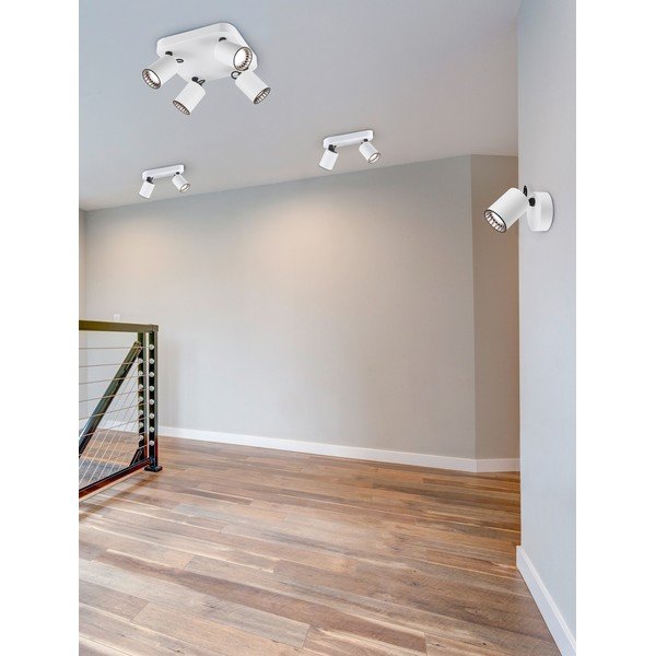 Fehér spotlámpa ø 6 cm Pago – Trio-image-1