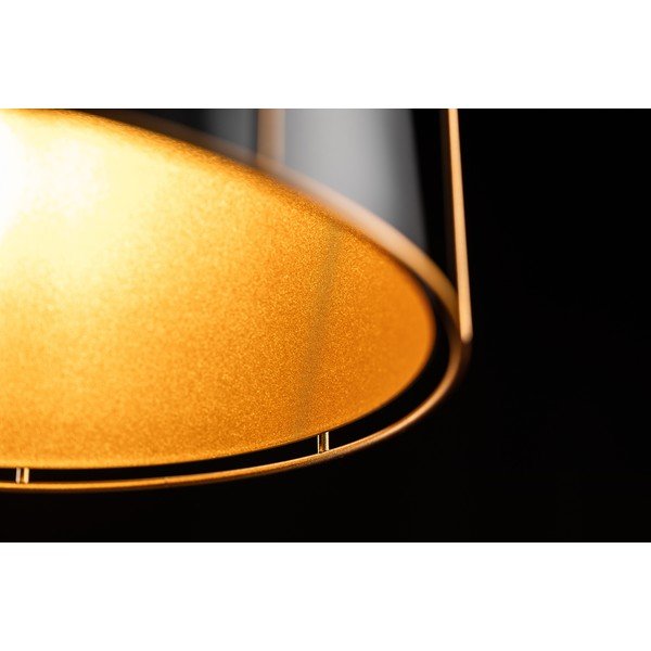 Fekete függőlámpa fém búrával ø 32 cm Goa – GTV-image-4