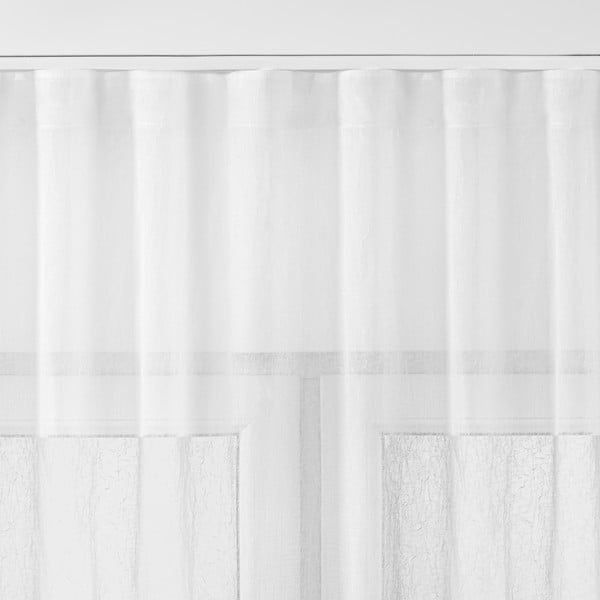 Fehér átlátszó függöny 140x275 cm Kresz – Homede