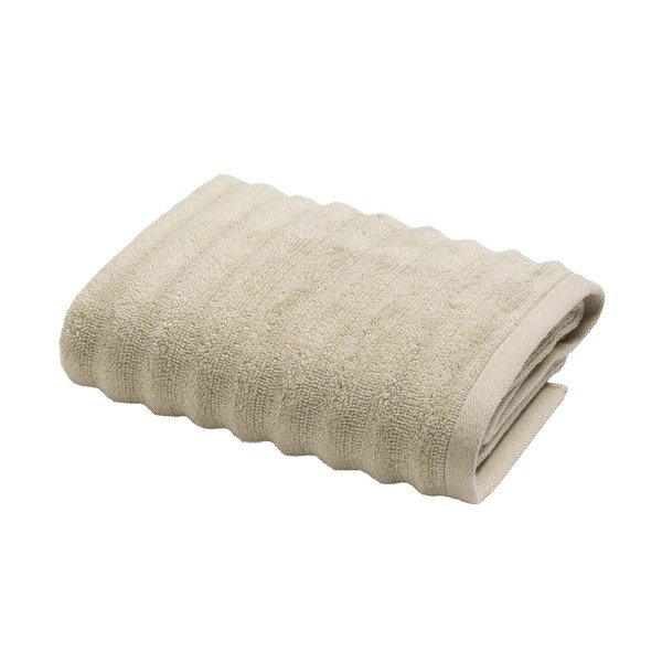 Bézs frottír pamut törölköző 50x90 cm Maya – douceur d'intérieur