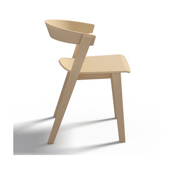 Natúr színű bükkfa étkezőszék szett 2 db-os Sand – TemaHome-image-3
