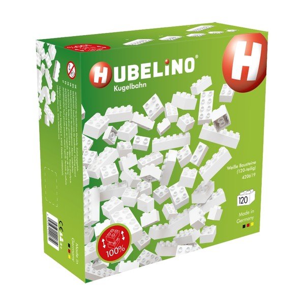 Snow építőkocka szett golyópályához, 120 db-os - Hubelino-image-4
