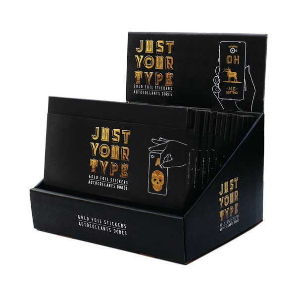 Just your type öntapadós matricák - Luckies of London-image-3