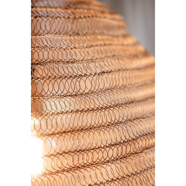 Aranyszínű függőlámpa fém búrával ø 50 cm Tazza – Markslöjd-image-3