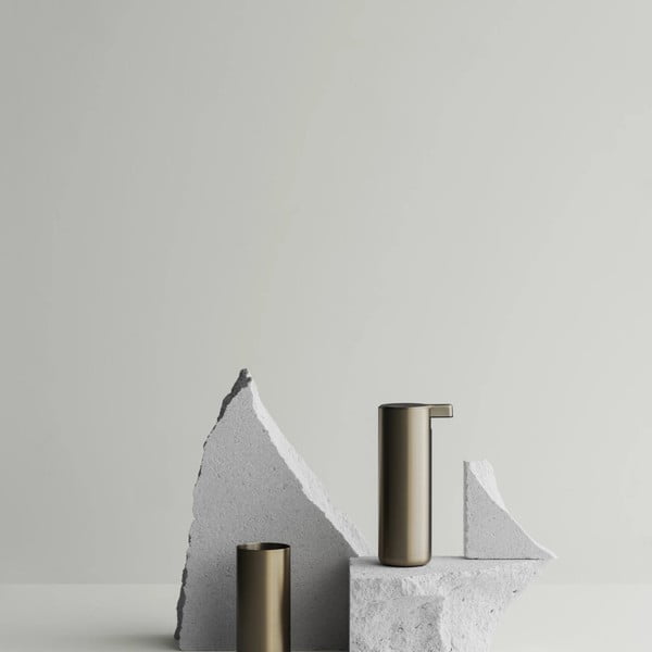 Bronzszínű rozsdamentes acél fogkefetartó pohár MODO – Blomus-image-1