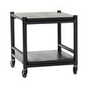 Tölgyfa zsúrkocsi 40x40 cm Norm – Hübsch