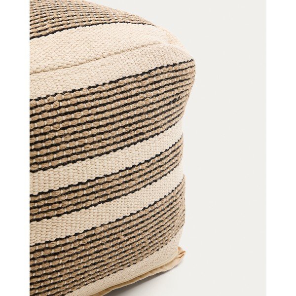 Natúr színű babzsákfotel Aylin – Kave Home-image-4