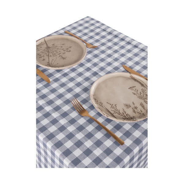 Pamut asztalterítő 150x250 cm Gingham – Tiseco Home Studio-image-1