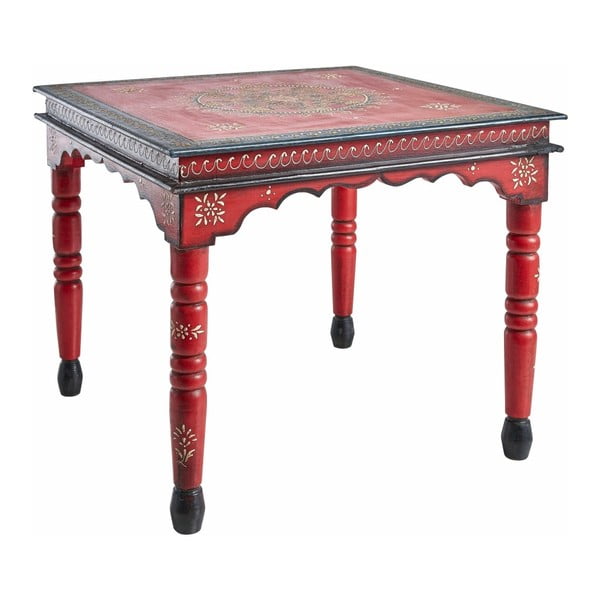 Vito piros dohányzóasztal mangófából - Støraa-image-1