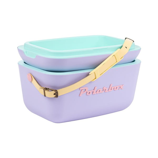 Lila hűtődoboz 12 l Classic Rainbow – Polarbox-image-3