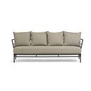 Mareluz bézs fémszerkezetű kerti kanapé - Kave Home