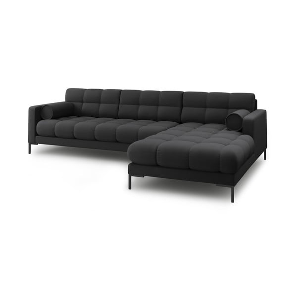Sötétszürke sarokkanapé (jobb oldali) Bali – Cosmopolitan Design-image-4