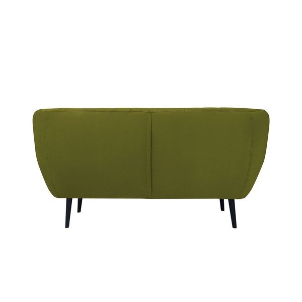 Toscane zöld bársony kanapé, 158 cm - Mazzini Sofas-image-4