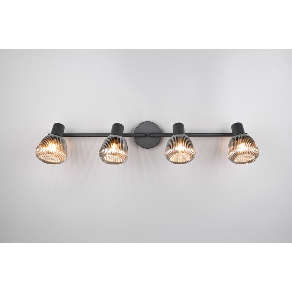 Fekete spotlámpa ø 10 cm Tarifa – Trio-image-2