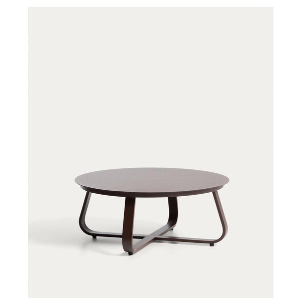 Fém kerek kerti dohányzóasztal ø 80 cm Tamaris – Kave Home