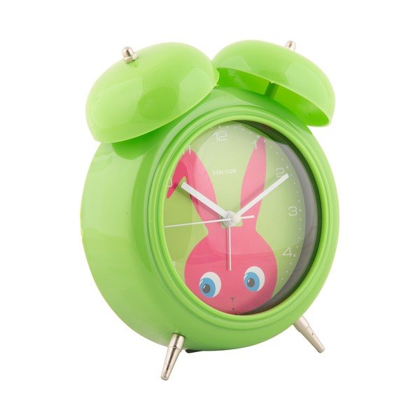 Gyerek ébresztőóra ø 15 cm Peekaboo Bunny – Karlsson-image-3