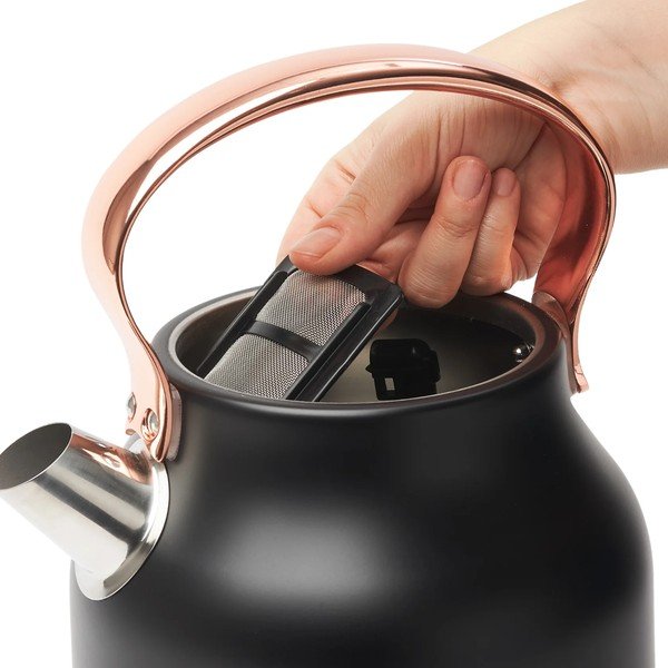 Fekete vízforraló 1,7 l Heritage – Haden-image-4