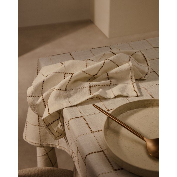 Pamut asztalterítő 170x250 cm Ersen – Kave Home-image-2