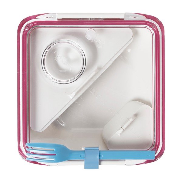 Apetit rózsaszín ételtartó doboz, 880 ml - Black + Blum-image-1