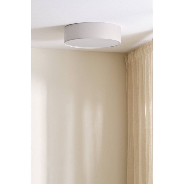 Bézs textil mennyezeti lámpa ø 40 cm Allan – Jotex-image-2