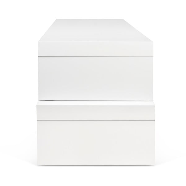 Cliff Walnut fehér variálható asztal - TemaHome-image-2