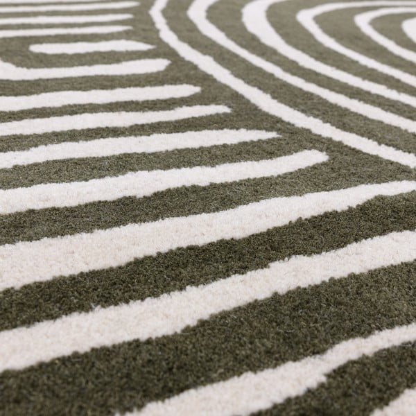 Zöld kézi szövésű gyapjú szőnyeg 120x170 cm Reef – Asiatic Carpets-image-3