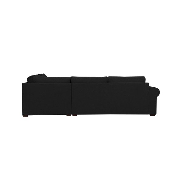 Hermes fekete bal oldali sarokkanapé - Windsor & Co Sofas-image-3
