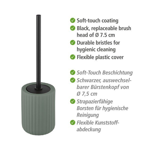 Belluno zöld kerámia wc-kefe - Wenko-image-4