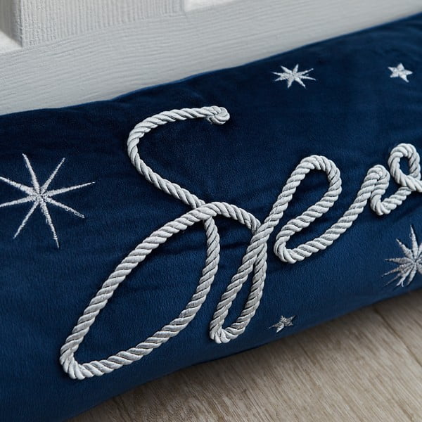 Kék huzatfogó párna 20x90 cm Sparkle – Catherine Lansfield-image-2