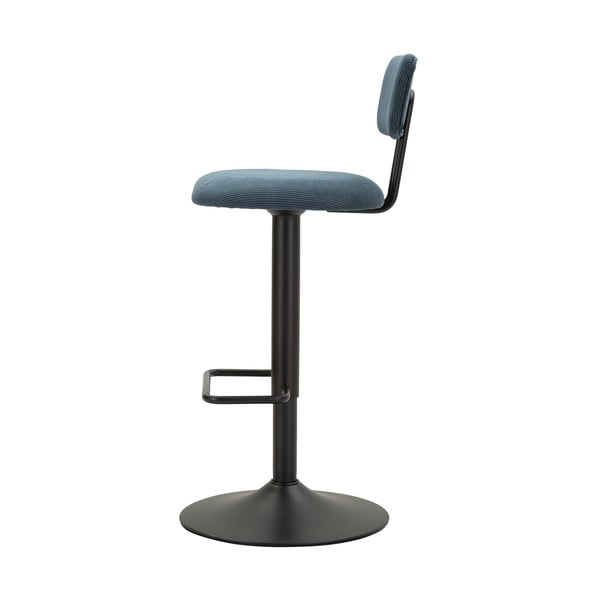 Petróleumkék-fekete állítható magasságú bárszék (ülésmagasság 61 cm) Tina – Mauro Ferretti-image-3