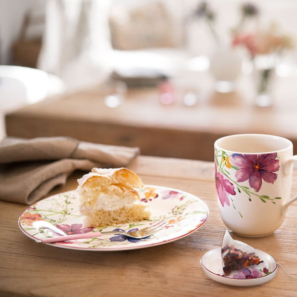 Mariefleur Tea virágmintás porcelán bögre, 430 ml - Villeroy & Boch-image-1