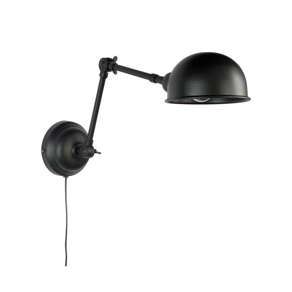 Maarten fekete fali lámpa - White Label