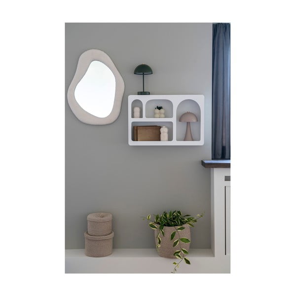 Fehér többszintes fali polc 60 cm Bryne – House Nordic-image-2
