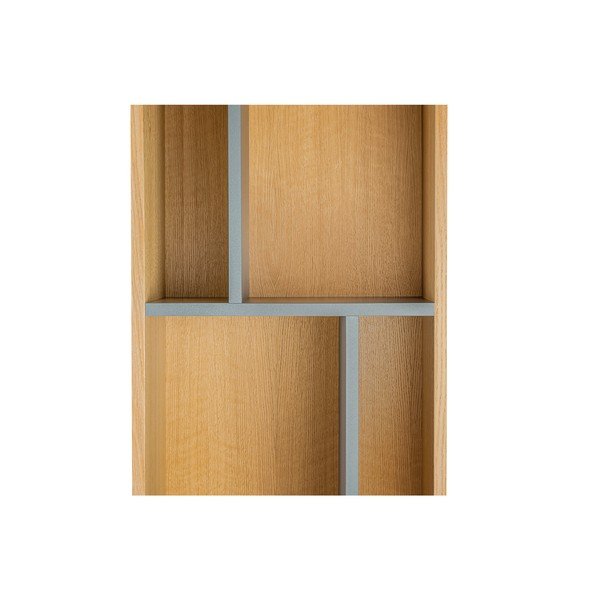 AbbeyWood könyvszekrény szürke polcokkal - Woodman-image-2