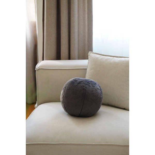 Mikroplüss díszpárna ø 25 cm Top – Mioli Decor-image-2