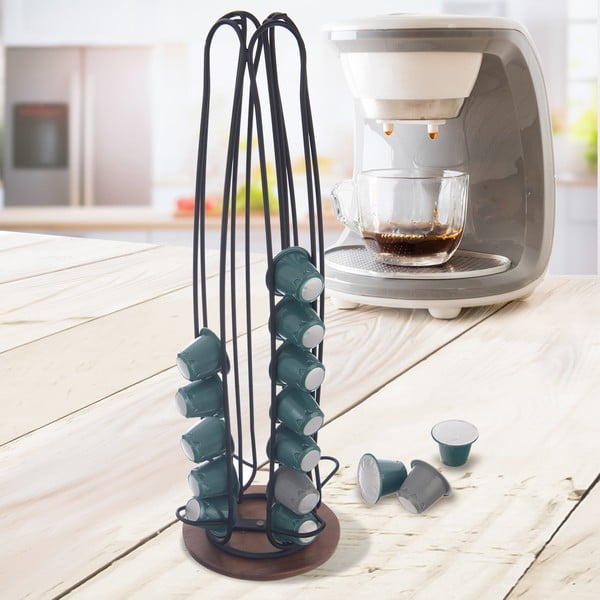 Fekete kávékapszula tartó Radka – Orion-image-1