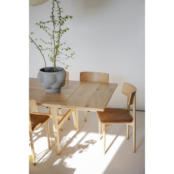 Hosszabbító asztallap tölgyfa dekorral 100x50 cm Plainfield – Rowico-image-1