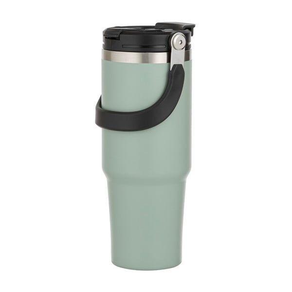 Zsályaszínű rozsdamentes acél utazó ivópalack 1 l Eco – Ladelle