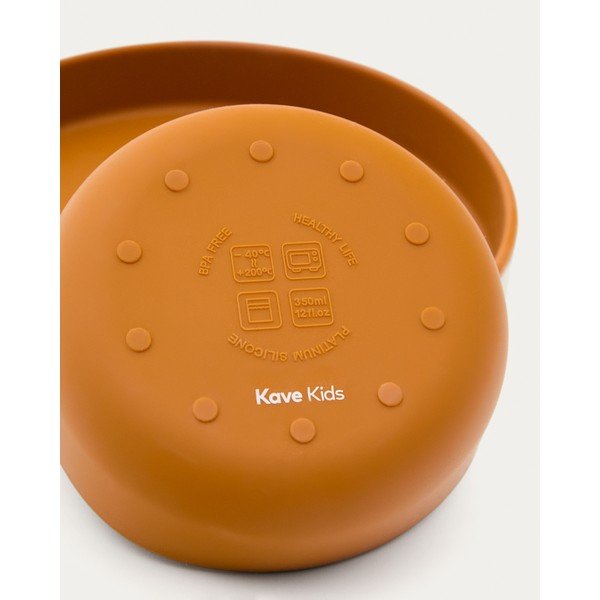 Szilikon gyerek étkészlet 2 db-os Lili – Kave Home-image-3