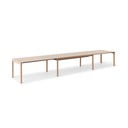 Bővíthető étkezőasztal tölgyfa dekoros asztallappal 96x220 cm Join by Hammel – Hammel Furniture