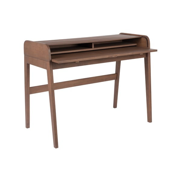 Barbier barna íróasztal kihúzható asztallappal - Zuiver-image-4