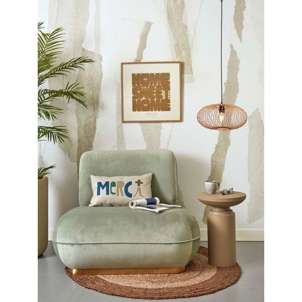 Bronzszínű függőlámpa bambusz búrával ø 40 cm Cango – Good&Mojo-image-3