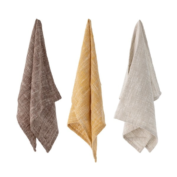 Pamut konyharuha szett 3 db-os 70x45 cm Heika - Bloomingville-image-2