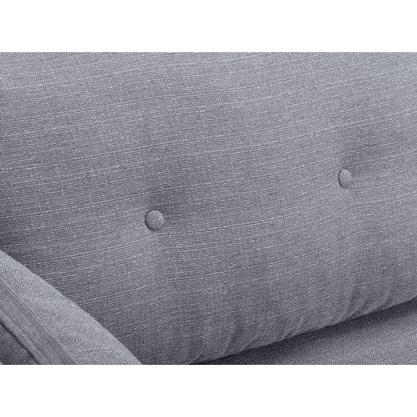 Elena világos szürke háromszemélyes kanapé, bal oldali fekvőfotellel - Mazzini Sofas-image-3
