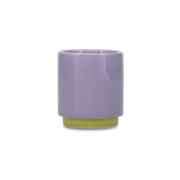 Zöld-lila kőedény csésze 130 ml Duo – ONA