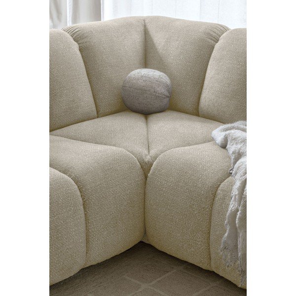 Bézs sarokkanapé (bal oldali-U alakú) Shell – Miuform-image-4