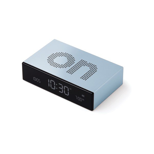 Digitális asztali ébresztőóra Flip Premium – Lexon-image-4