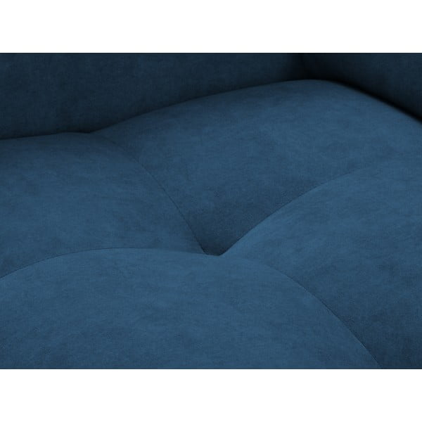 Nico kék fekvő kanapé bársonyhuzattal - Milo Casa-image-1