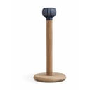 Hammershoi tölgyfa konyhai papírtörlő tartó sötétkék porcelán részletekkel - Kähler Design